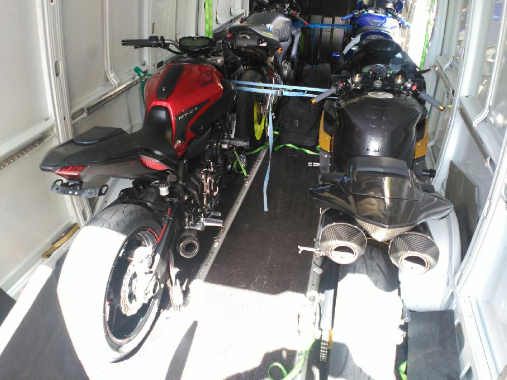 transporte motos excursión